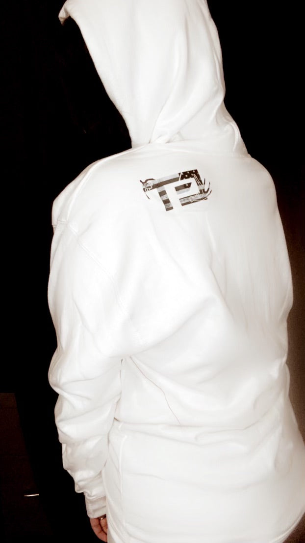 Black Out Flag Hoodie