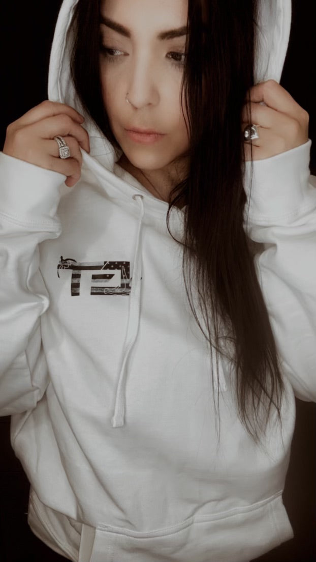 Black Out Flag Hoodie