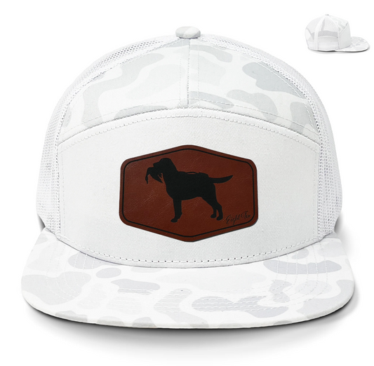 Sneaux & White Seven Panel- Labrador V1