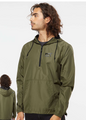 Lightweight Quarter-Zip Windbreaker Pullover Jacket