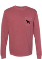 Labrador Long Sleeve Pocket Tee