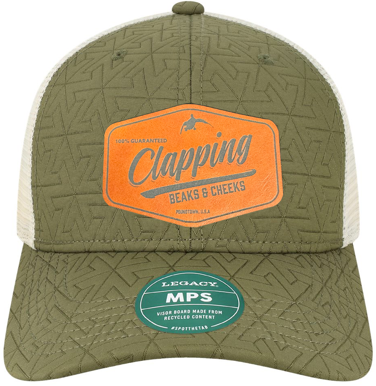 Clapping Beaks and Cheeks Mid-Pro Quilted Trucker