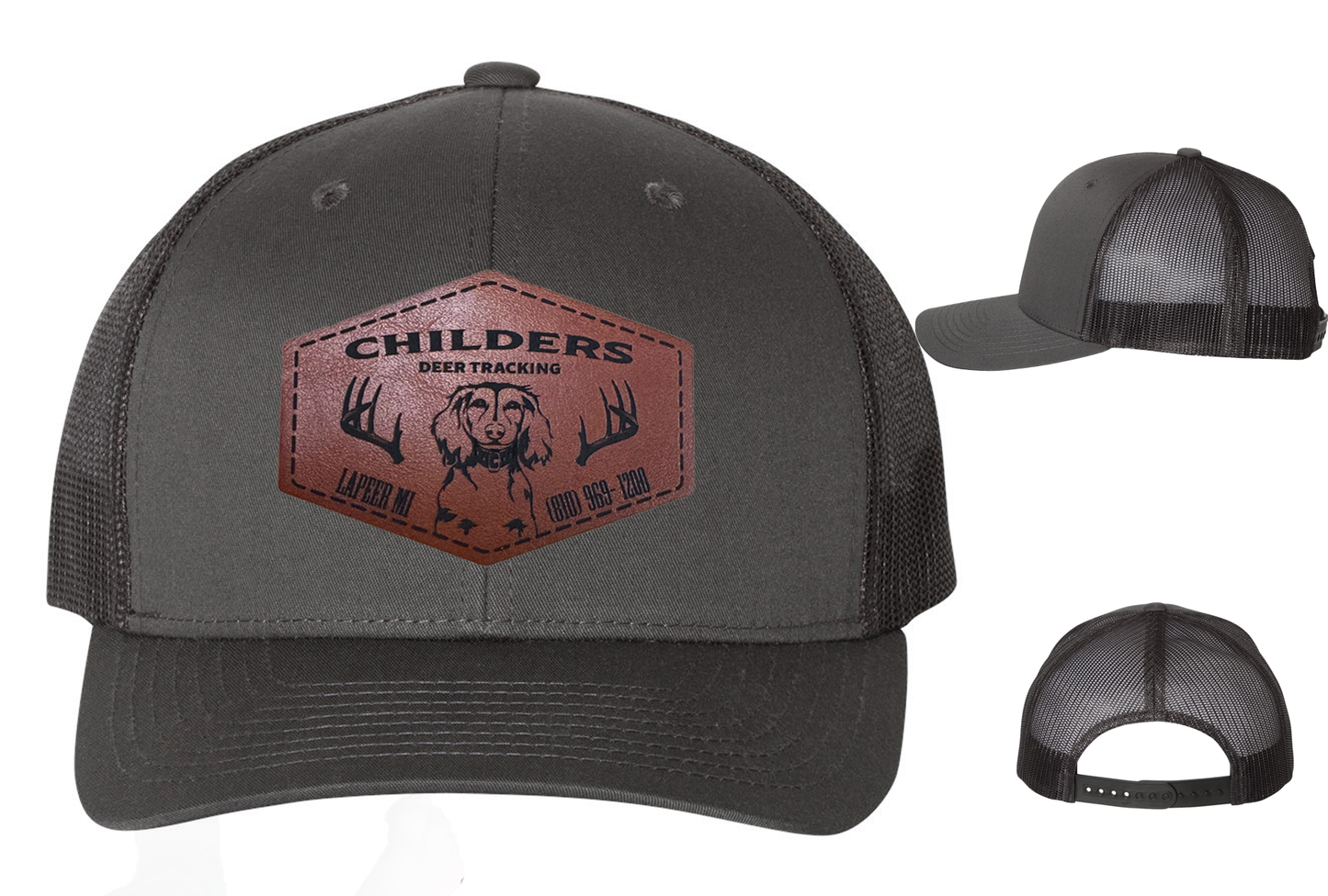 Childers Deer Tracking Trucker Caps