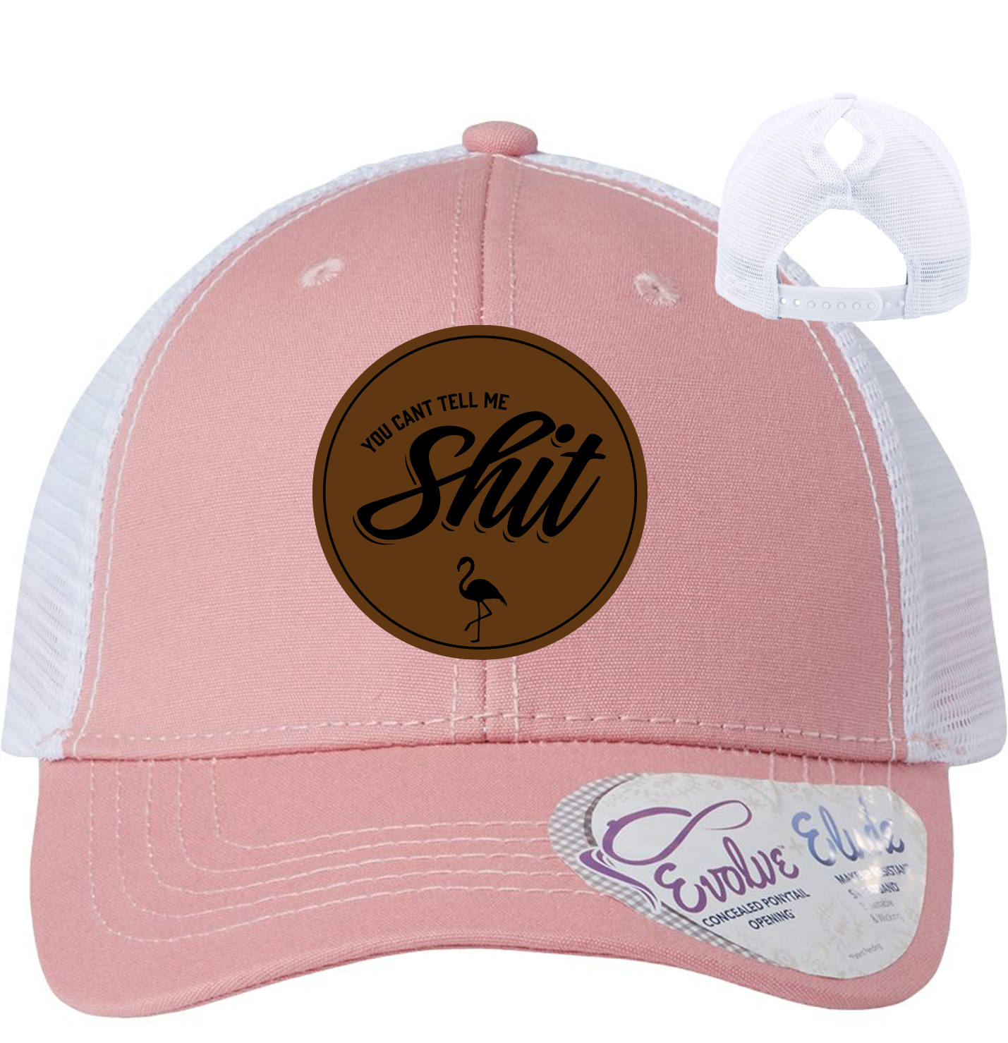 Swat - You can't tell me shit -Womens pony tail trucker