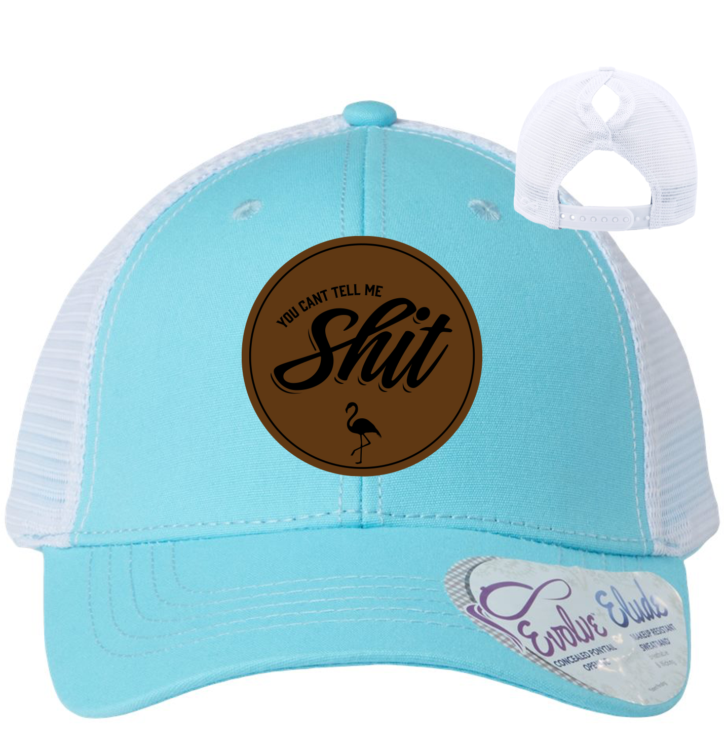 Swat - You can't tell me shit -Womens pony tail trucker