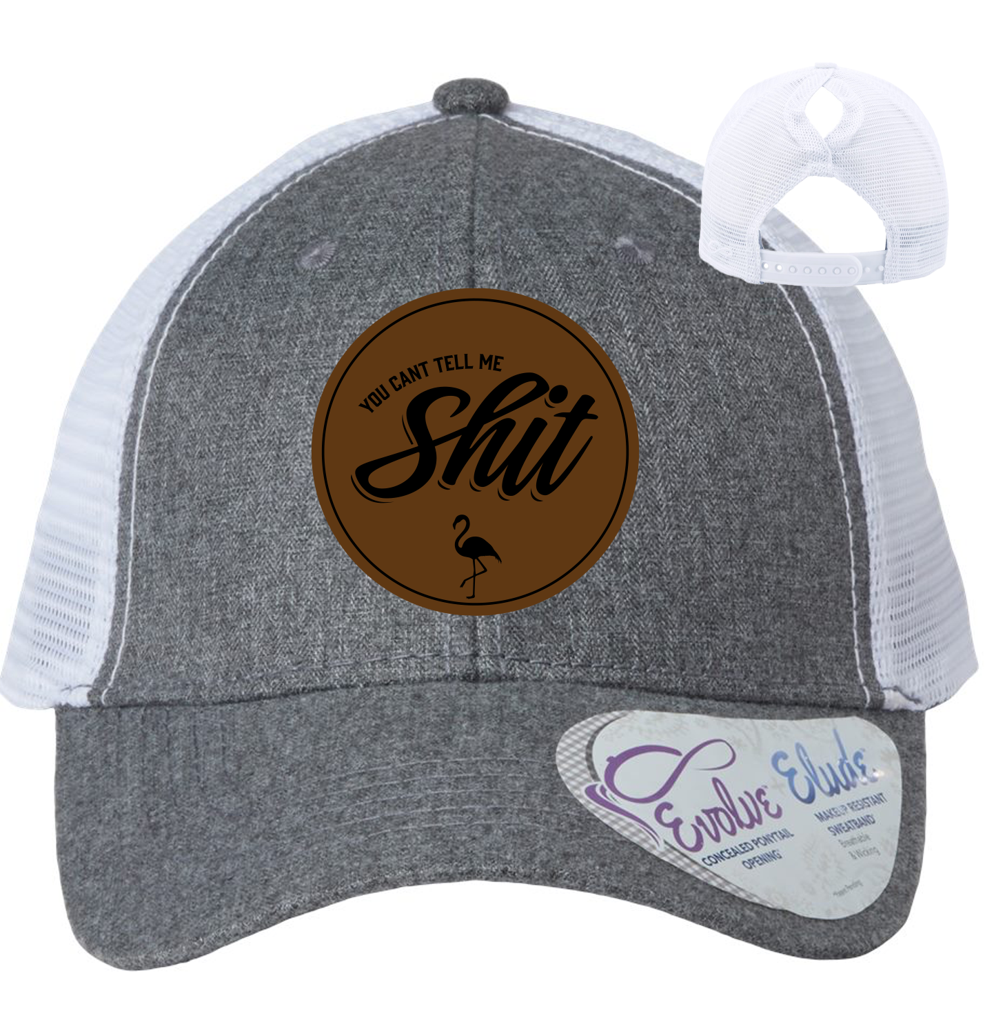 Swat - You can't tell me shit -Womens pony tail trucker