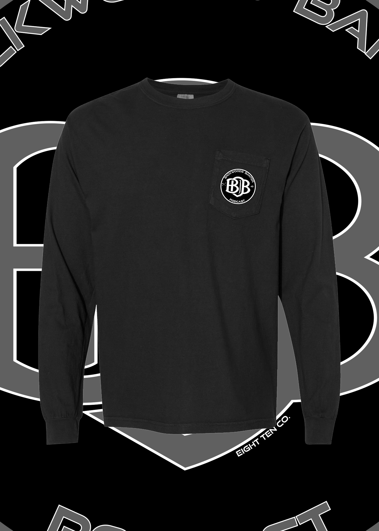 BW Long Sleeve pocket tee