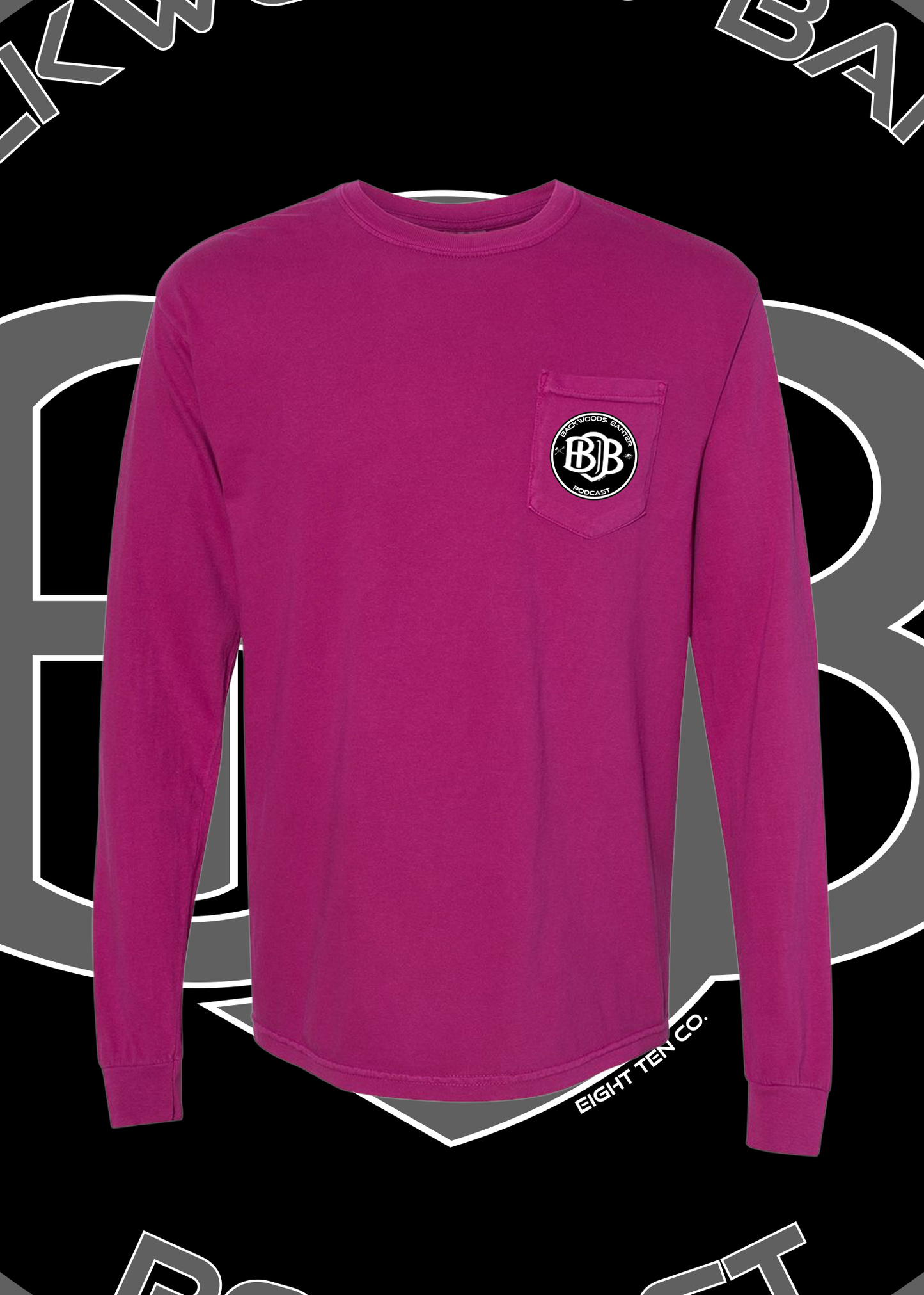 BW Long Sleeve pocket tee