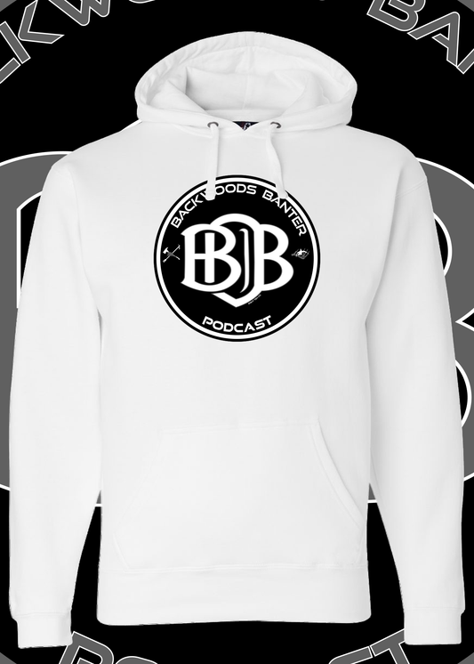 Backwoods Banter V2 White Hoodie