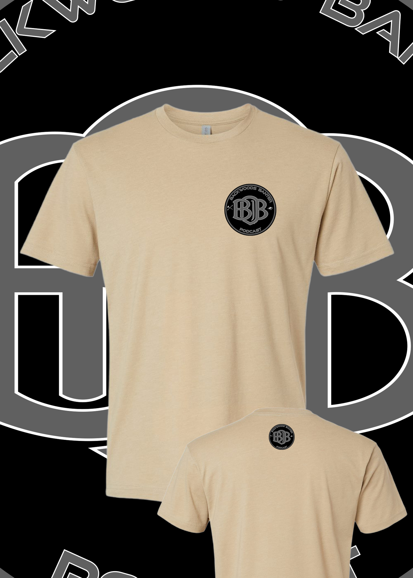 Backwoods Banter Black Tee